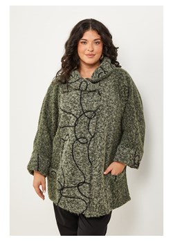 Curvy Lady Płaszcz przejściowy w kolorze khaki ze sklepu Limango Polska w kategorii Płaszcze damskie - zdjęcie 188437981