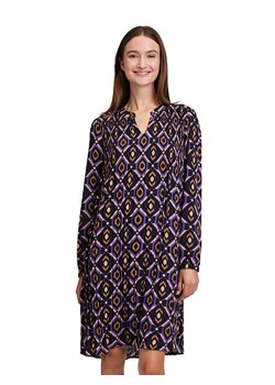Betty Barclay Sukienka w kolorze fioletowo-czarno-jasnobrązowym ze sklepu Limango Polska w kategorii Sukienki - zdjęcie 188439414