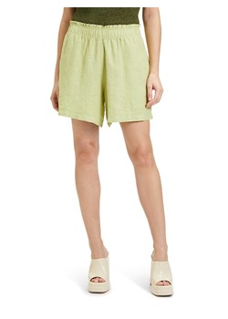 CARTOON Lniane szorty w kolorze jasnozielonym ze sklepu Limango Polska w kategorii Szorty - zdjęcie 188440110