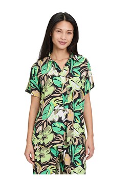 Betty Barclay Bluzka w kolorze czarno-zielonym ze sklepu Limango Polska w kategorii Bluzki damskie - zdjęcie 188440432