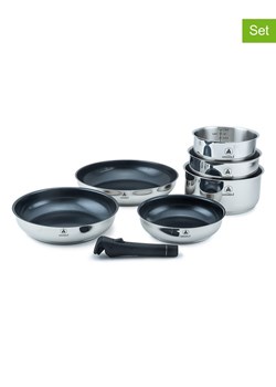 Laguiole 7-częściowy zestaw w kolorze srebrno-niebieskim ze sklepu Limango Polska w kategorii Garnki - zdjęcie 188440850