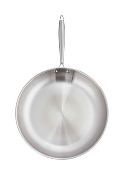 Laguiole Patelnia "Poèle" w kolorze srebrnym - Ø 32 cm ze sklepu Limango Polska w kategorii Garnki - zdjęcie 188440953