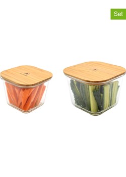 Laguiole Pojemniki (2 szt.) w kolorze jasnobrązowym ze sklepu Limango Polska w kategorii Pojemniki kuchenne - zdjęcie 188441241