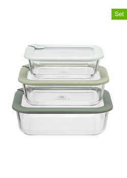 Laguiole Pojemniki (3 szt.) w kolorze zielonym ze sklepu Limango Polska w kategorii Pojemniki kuchenne - zdjęcie 188441263