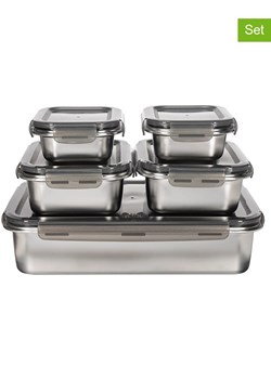 Laguiole Pojemniki (5 szt.) w kolorze srebrnym ze sklepu Limango Polska w kategorii Pojemniki kuchenne - zdjęcie 188441293