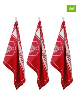 Laguiole Ściereczki (3 szt.) w kolorze czerwonym do naczyń - 70 x 50 cm ze sklepu Limango Polska w kategorii Ścierki kuchenne - zdjęcie 188441394