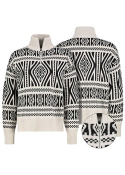 Eight2Nine Sweter w kolorze kremowo-czarnym ze sklepu Limango Polska w kategorii Swetry damskie - zdjęcie 188441852