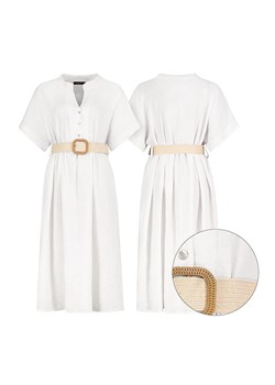 Eight2Nine Sukienka w kolorze białym ze sklepu Limango Polska w kategorii Sukienki - zdjęcie 188442710