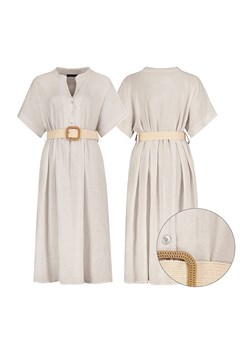 Eight2Nine Sukienka w kolorze beżowym ze sklepu Limango Polska w kategorii Sukienki - zdjęcie 188442714