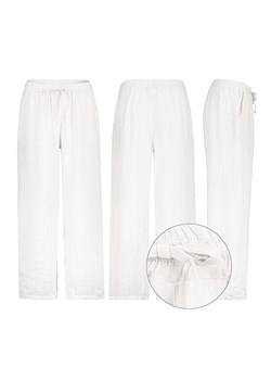 Eight2Nine Spodnie w kolorze białym ze sklepu Limango Polska w kategorii Spodnie damskie - zdjęcie 188442790