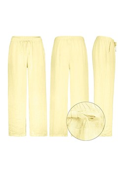 Eight2Nine Spodnie w kolorze żółtym ze sklepu Limango Polska w kategorii Spodnie damskie - zdjęcie 188442800