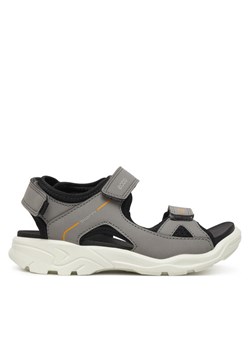 Sandały ECCO Biom Raft 70060250585 Szary ze sklepu eobuwie.pl w kategorii Sandały dziecięce - zdjęcie 188443313