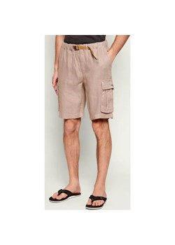 Aeronautica Militare Lniane szorty | Regular Fit ze sklepu Gomez Fashion Store w kategorii Spodenki męskie - zdjęcie 188443824