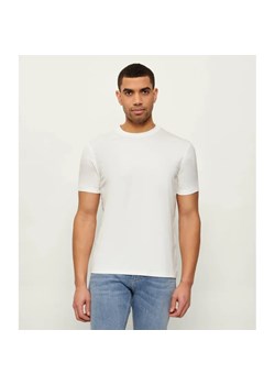 Emporio Armani T-shirt | Slim Fit | z dodatkiem jedwabiu ze sklepu Gomez Fashion Store w kategorii T-shirty męskie - zdjęcie 188443893