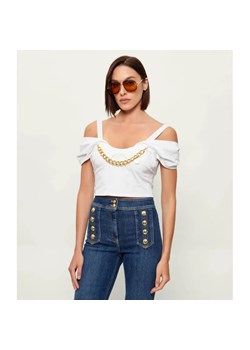 Elisabetta Franchi Top | Cropped Fit ze sklepu Gomez Fashion Store w kategorii Bluzki damskie - zdjęcie 188443902