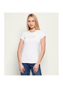 Armani Exchange T-shirt | Slim Fit ze sklepu Gomez Fashion Store w kategorii Bluzki damskie - zdjęcie 188443911