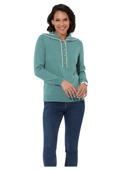 WITT WEIDEN Sweter w kolorze turkusowym ze sklepu Limango Polska w kategorii Swetry damskie - zdjęcie 188444993