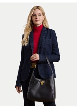 LAUREN RALPH LAUREN Torebka Large Tanner Shoulder Bag 431956790002 Czarny ze sklepu MODIVO w kategorii Torebki damskie - zdjęcie 188445412
