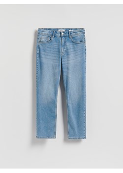 Reserved - Jeansy straight fit - niebieski ze sklepu Reserved w kategorii Jeansy męskie - zdjęcie 188446002