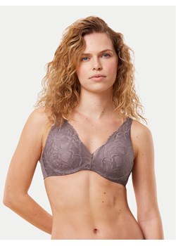 Triumph Biustonosz z fiszbiną Illusion 10219710 Szary ze sklepu MODIVO w kategorii Biustonosze - zdjęcie 188446401