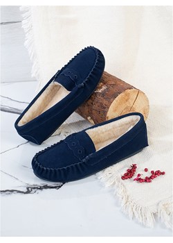 Gooce Mokasyny "Malika" w kolorze granatowym ze sklepu Limango Polska w kategorii Mokasyny damskie - zdjęcie 188447384