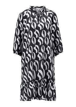 FYNCH-HATTON Lniana sukienka w kolorze czarnym ze sklepu Limango Polska w kategorii Sukienki - zdjęcie 188448184