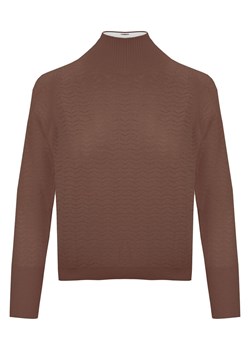 Malo Optimum Sweter w kolorze brązowym ze sklepu Limango Polska w kategorii Swetry damskie - zdjęcie 188448271