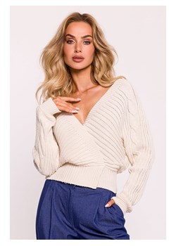 made of emotion Sweter w kolorze kremowym ze sklepu Limango Polska w kategorii Swetry damskie - zdjęcie 188450450