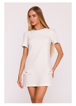 made of emotion Sukienka w kolorze białym ze sklepu Limango Polska w kategorii Sukienki - zdjęcie 188450624