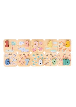 New Classic Toys 10-częściowe puzzle "Safari" - 2+ ze sklepu Limango Polska w kategorii Zabawki - zdjęcie 188451274