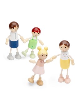 New Classic Toys Lalki (4 szt.) - 3+ ze sklepu Limango Polska w kategorii Zabawki - zdjęcie 188451700