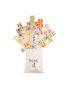 New Classic Toys Domino "Animals" - 3+ ze sklepu Limango Polska w kategorii Puzzle - zdjęcie 188451810