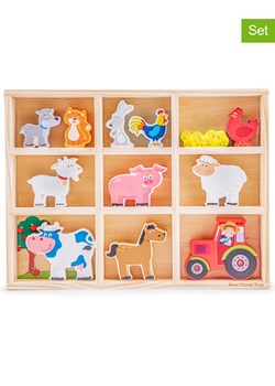 New Classic Toys Figurki (12 szt.) "Farma" - 18 m+ ze sklepu Limango Polska w kategorii Zabawki - zdjęcie 188451912