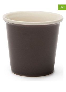 Trendy Kitchen by EXCÉLSA Kubki (6 szt.) "Trendy" w kolorze szarym do kawy - 90 ml ze sklepu Limango Polska w kategorii Dzbanki i zaparzacze - zdjęcie 188452242