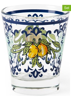 Trendy Kitchen by EXCÉLSA Szklanki (6 szt.) w kolorze niebieskim - 90 ml ze sklepu Limango Polska w kategorii Naczynia - zdjęcie 188452330