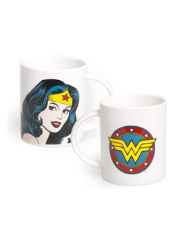 Trendy Kitchen by EXCÉLSA Kubek "Supereroi" w kolorze białym ze wzorem - 300 ml ze sklepu Limango Polska w kategorii Dzbanki i zaparzacze - zdjęcie 188452344