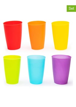 Trendy Kitchen by EXCÉLSA Szklanki (6 szt.) w różnych kolorach - 300 ml ze sklepu Limango Polska w kategorii Naczynia - zdjęcie 188452394