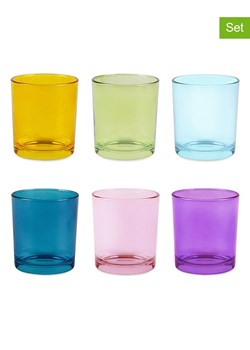 Trendy Kitchen by EXCÉLSA Szklanki (6 szt.) "Marrakech" w różnych kolorach - 260 ml ze sklepu Limango Polska w kategorii Naczynia - zdjęcie 188452451