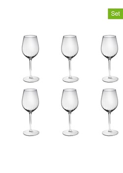 Trendy Kitchen by EXCÉLSA Kieliszki (6 szt.) "Alba" do wina - 380 ml ze sklepu Limango Polska w kategorii Naczynia - zdjęcie 188452471