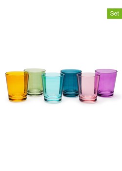 Trendy Kitchen by EXCÉLSA Szklanki (6 szt.) "Portofino" w różnych kolorach - 300 ml ze sklepu Limango Polska w kategorii Naczynia - zdjęcie 188452672