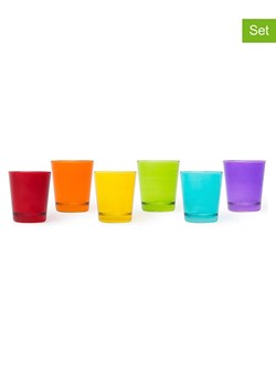Trendy Kitchen by EXCÉLSA Szklanki (6 szt.) "Portofino" w różnych kolorach - 300 ml ze sklepu Limango Polska w kategorii Naczynia - zdjęcie 188452720