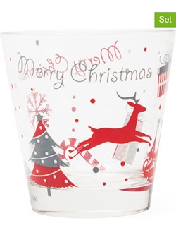 Trendy Kitchen by EXCÉLSA Szklanki (6 szt.) "Trendy" w kolorze czerwonym - 250 ml ze sklepu Limango Polska w kategorii Naczynia - zdjęcie 188452721