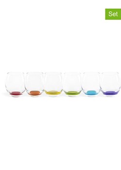 Trendy Kitchen by EXCÉLSA Szklanki (6 szt.) "Granada" w różnych kolorach - 405 ml ze sklepu Limango Polska w kategorii Naczynia - zdjęcie 188452732