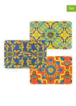 Trendy Kitchen by EXCÉLSA Podkładki stołowe (6 szt.) "Trinacria" ze wzorem - 43 x 28,5 cm ze sklepu Limango Polska w kategorii Podkładki na stół - zdjęcie 188452794