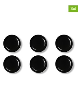 Trendy Kitchen by EXCÉLSA Talerze głębokie (6 szt.) "Nordic" w kolorze czarnym - Ø 18 cm ze sklepu Limango Polska w kategorii Naczynia - zdjęcie 188453110