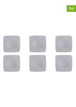 Trendy Kitchen by EXCÉLSA Talerze obiadowe (6 szt.) "Eclipse" w kolorze szarym - 25 x 25 cm ze sklepu Limango Polska w kategorii Naczynia - zdjęcie 188453163