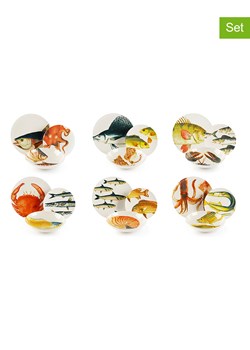 Trendy Kitchen by EXCÉLSA 18-częściowy zestaw talerzy "Portland" ze wzorem ze sklepu Limango Polska w kategorii Naczynia - zdjęcie 188453301