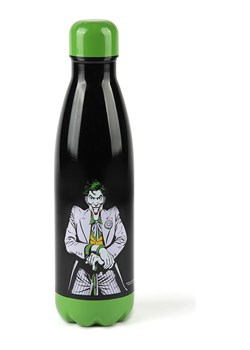 Trendy Kitchen by EXCÉLSA Butelka termiczna "Joker" w kolorze czarno-zielonym - 500 ml ze sklepu Limango Polska w kategorii Kubki termiczne - zdjęcie 188453671