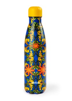 Trendy Kitchen by EXCÉLSA Butelka termiczna "Trinacria" ze wzorem - 500 ml ze sklepu Limango Polska w kategorii Kubki termiczne - zdjęcie 188453691