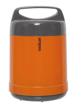 Trendy Kitchen by EXCÉLSA Termos "Thermico" w kolorze pomarańczowo-szarym na lunch - 1,2 l ze sklepu Limango Polska w kategorii Naczynia - zdjęcie 188453704